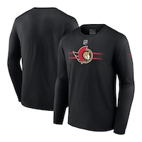 Ottawa Senators Fanatics Authentic Pro Cotton Long Sleeve T Shirt Composite_or_Mixed