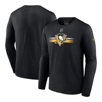 Pittsburgh Penguins Fanatics Authentic Pro Long Sleeve Cotton T Shirt Composite_or_Mixed
