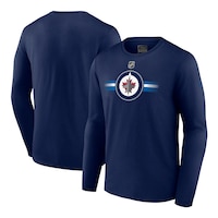 Winnipeg Jets Fanatics Authentic Pro Cotton Long Sleeve T Shirt Composite_or_Mixed
