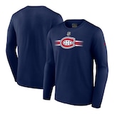 Montreal Canadiens Fanatics Authentic Pro Long Sleeve Cotton T Shirt Composite_or_Mixed