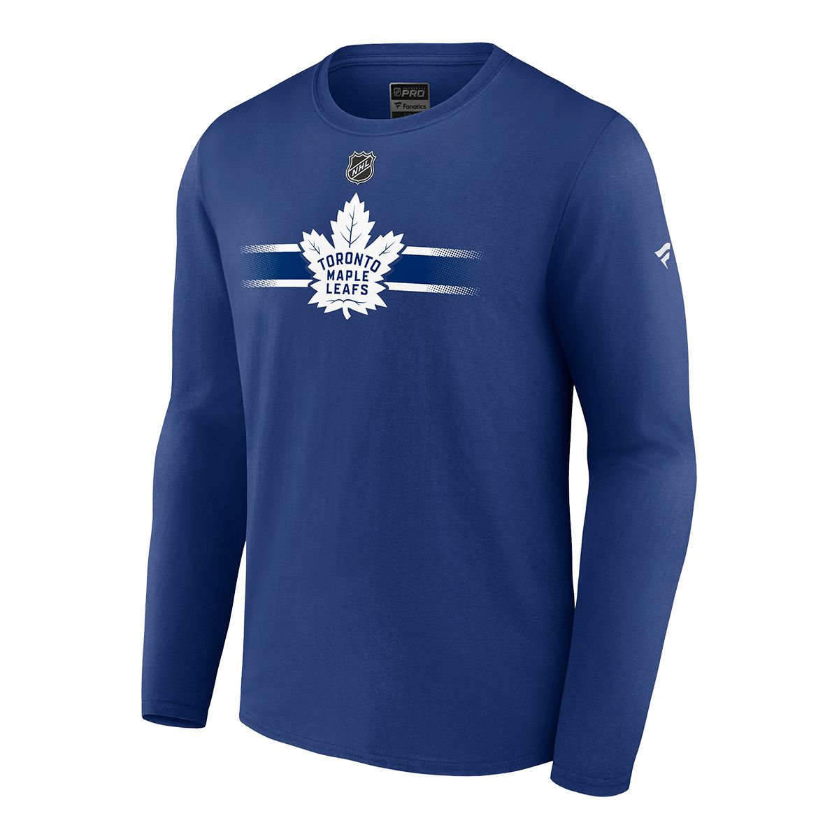 Toronto Maple Leafs Fanatics Authentic Pro Long Sleeve Cotton T Shirt