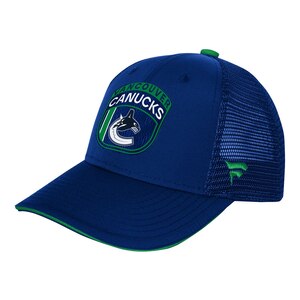 Youth Vancouver Canucks Outerstuff Draft Structured Mesh Cap