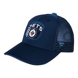 Youth Winnipeg Jets Outerstuff Draft Structured Mesh Cap Front_Three_Fourths_Angled_Left