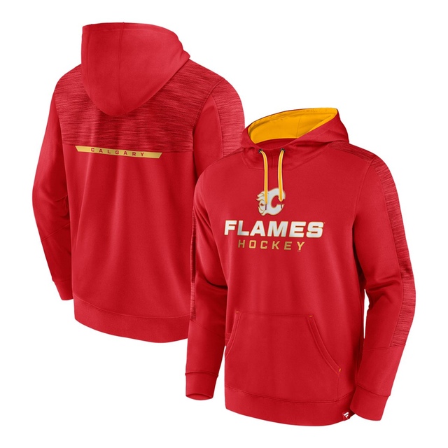 Calgary Flames Fanatics Poly Fleece Hoodie