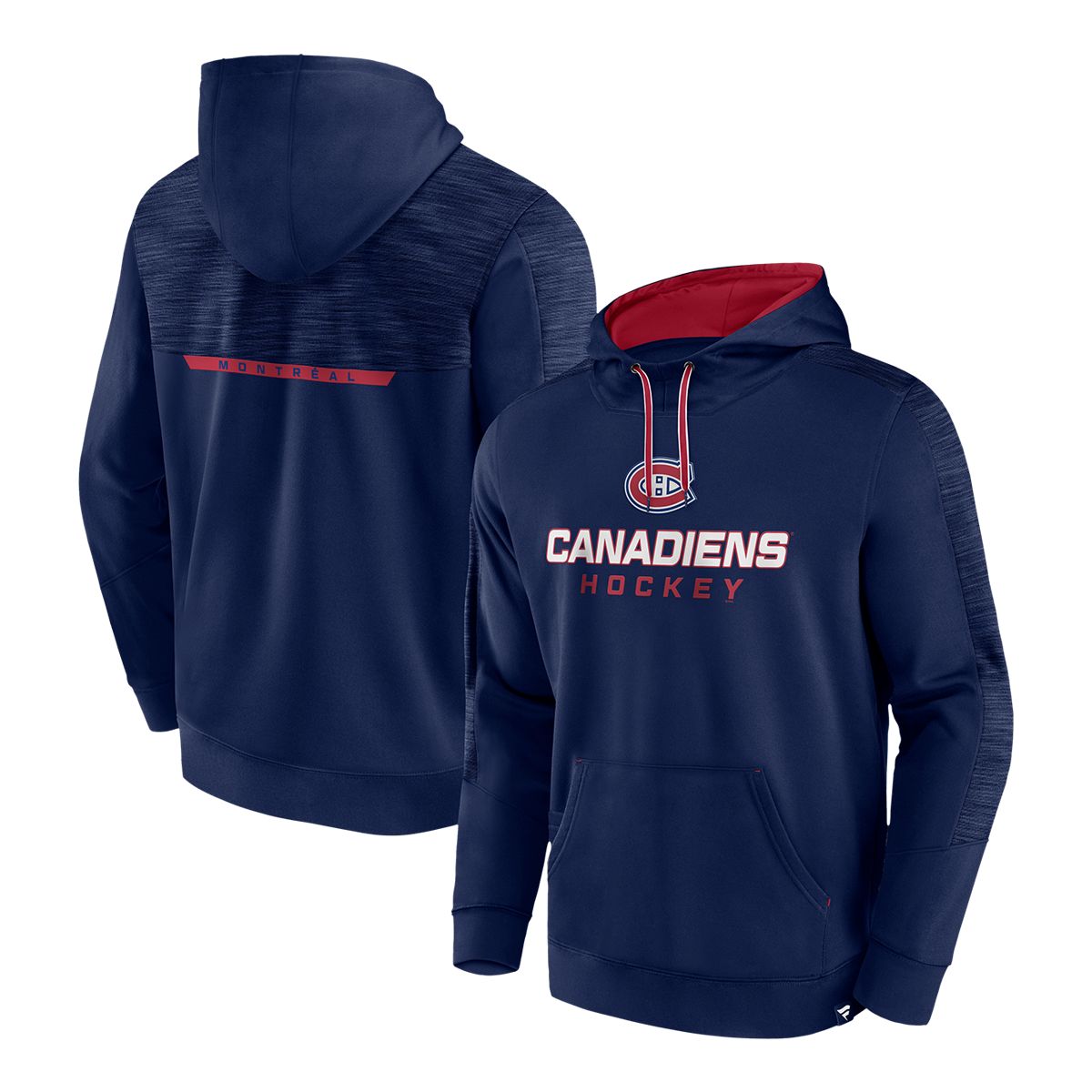 Montreal Canadiens Fanatics Poly Fleece Hoodie