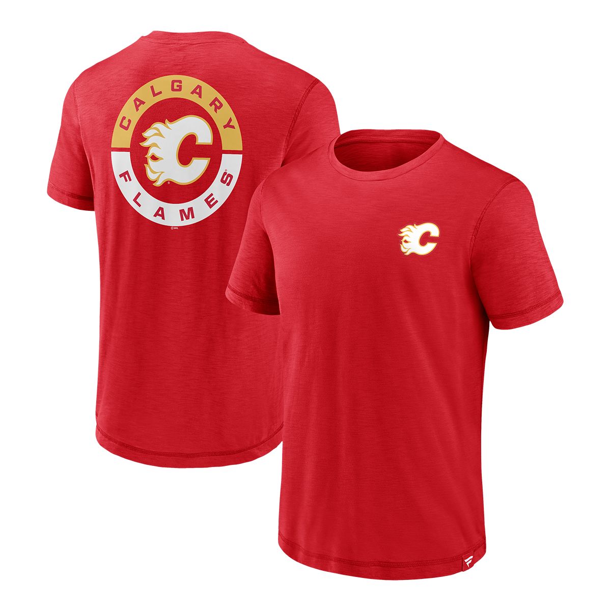 Calgary Flames Fanatics Slub Fashion T Shirt