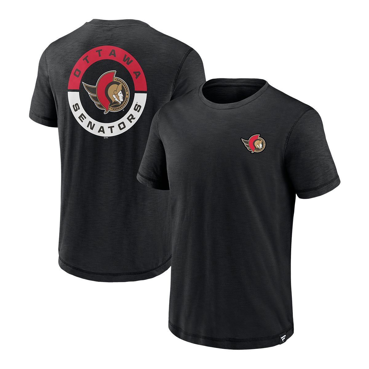 Ottawa Senators Fanatics Slub Fashion T Shirt