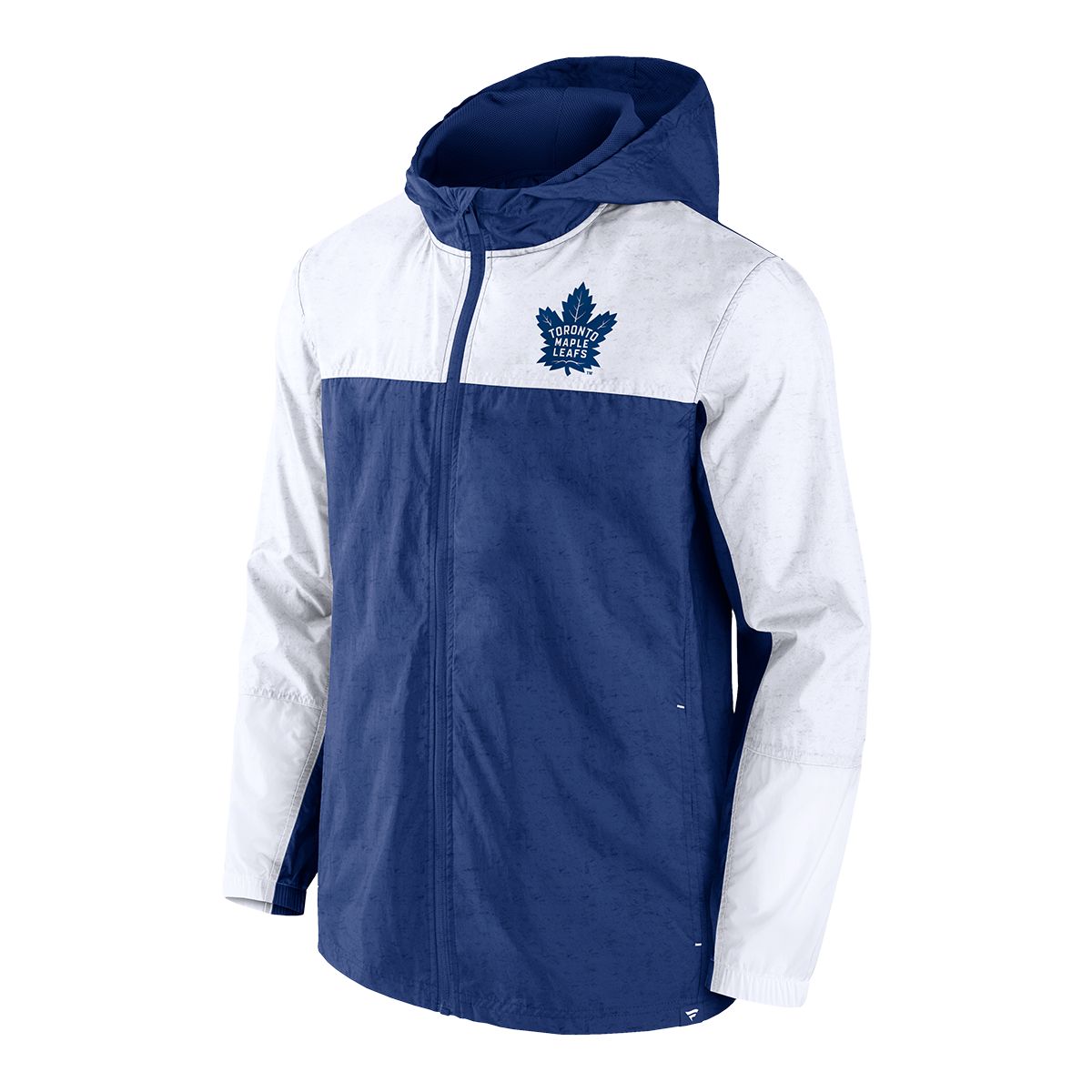 Fanatics Toronto Maple Leafs Full Zip Nylon Hooded Jacket