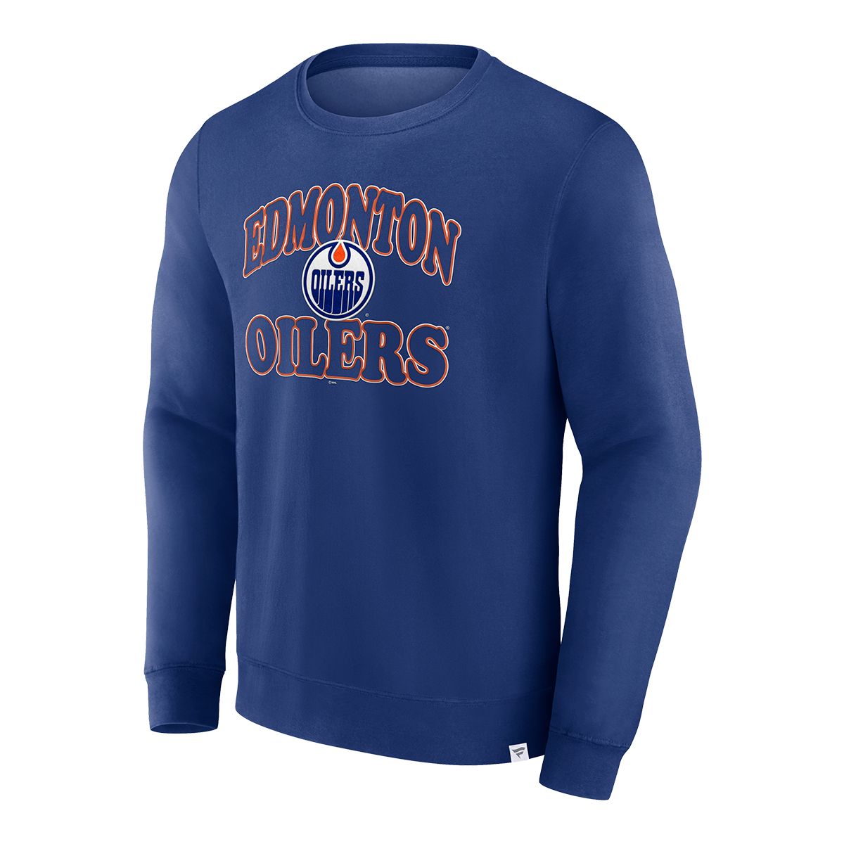 Edmonton Oilers Fanatics Heritage Fleece Sweatshirt