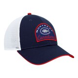 Montreal Canadiens Fanatics Men's Fundamental Structured Trucker Cap Front_Three_Fourths_Angled_Right