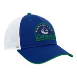 Vancouver Canucks Fanatics Men's Fundamental Structured Trucker Cap Front_Three_Fourths_Angled_Right