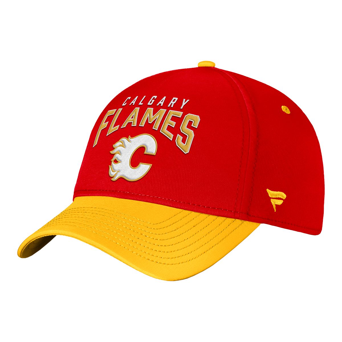 Calgary Flames Fanatics Fundamental Struct Flex Cap
