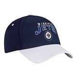 Winnipeg Jets Fanatics Men's Fundamental Structured Flex Cap Front_Three_Fourths_Angled_Right