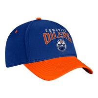 Edmonton Oilers Fanatics Fundamental Structured Flex Cap Front_Three_Fourths_Angled_Right