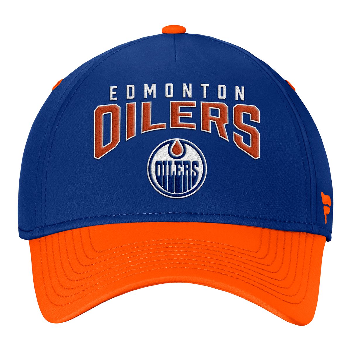 Edmonton Oilers Fanatics Fundamental Structured Flex Cap