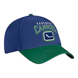 Vancouver Canucks Fanatics Fundamental Struct Flex Cap Front_Three_Fourths_Angled_Right
