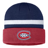 Montreal Canadiens Fanatics Fundamental Cuffed Knit Front_Flat