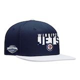 Winnipeg Jets Fanatics Men's Fundamental Color Blocked Snapback Cap Front_Three_Fourths_Angled_Right