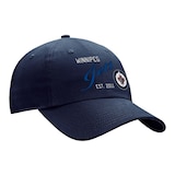 Winnipeg Jets Fanatics Women's Fundamental Unstructured Adjustable Cap Front_Three_Fourths_Angled_Right