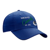 Vancouver Canucks Fanatics Women's Adjustable Cap Front_Three_Fourths_Angled_Right