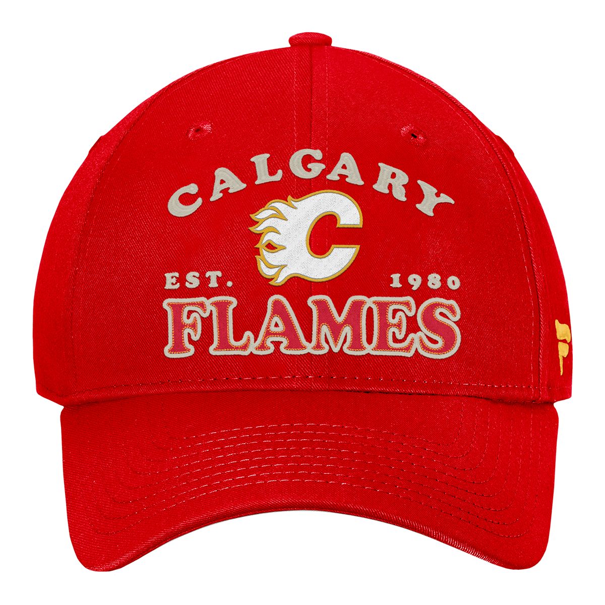 Calgary Flames Fanatics Heritage Adjustable Cap