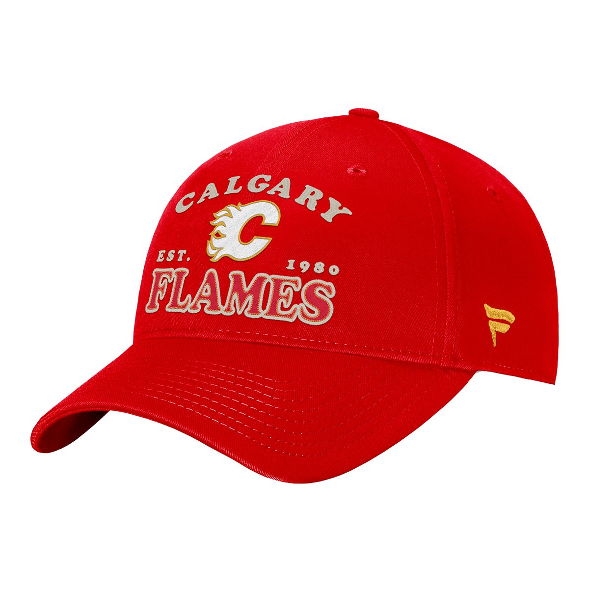 Calgary Flames Fanatics Heritage Adjustable Cap