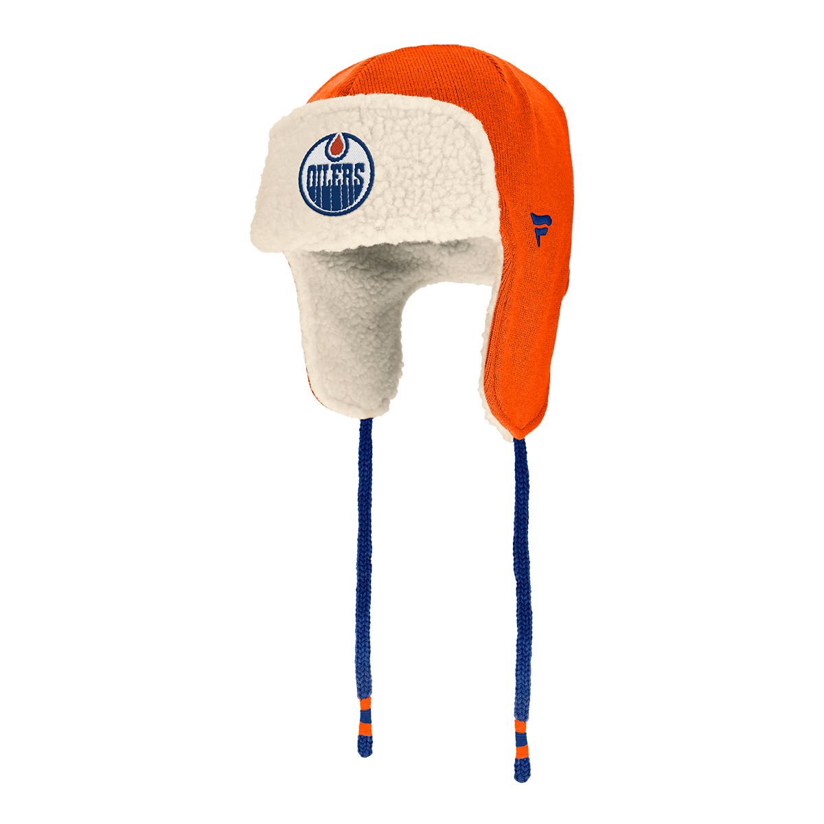 Edmonton Oilers Fanatics Heritage Alpine Trapper Knit