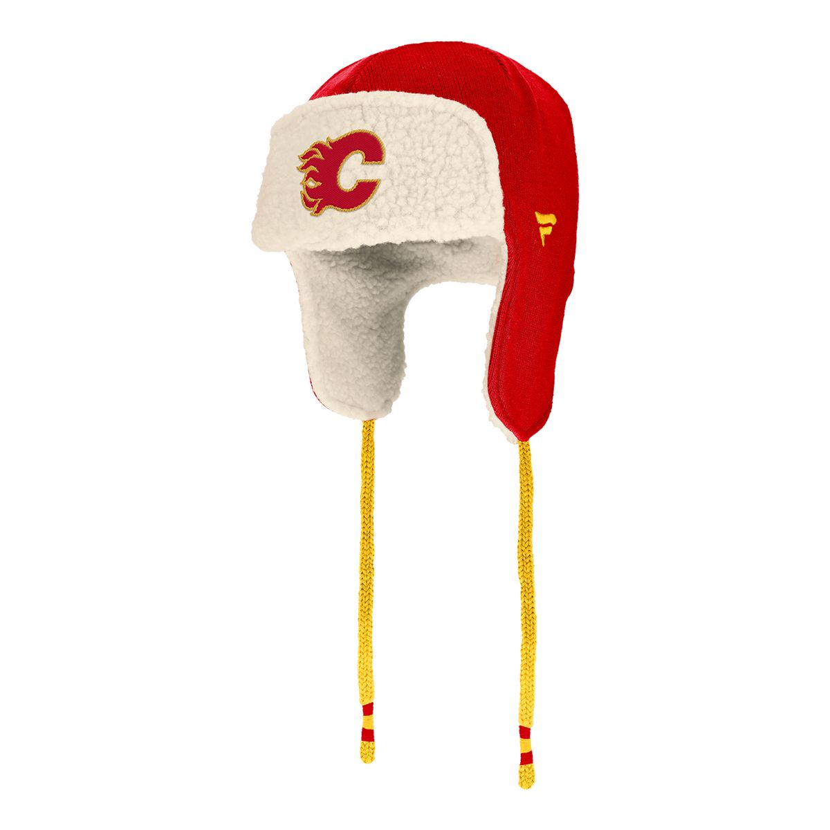 Calgary Flames Fanatics Heritage Alpine Trapper Knit