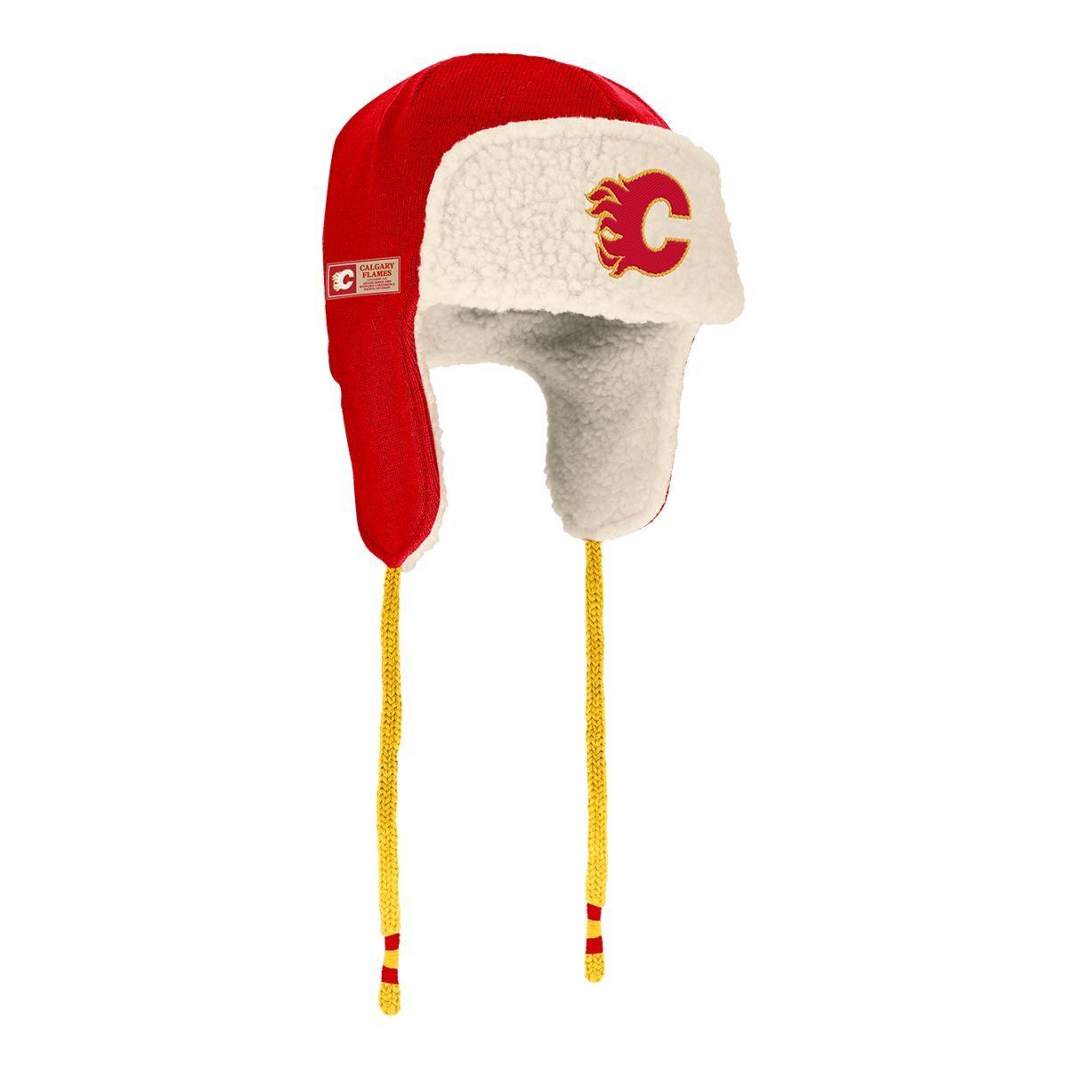 Calgary Flames Fanatics Heritage Alpine Trapper Knit