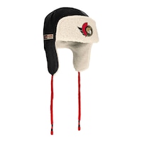 Ottawa Senators Fanatics Heritage Alpine Trapper Knit Front_Three_Fourths_Angled_Right