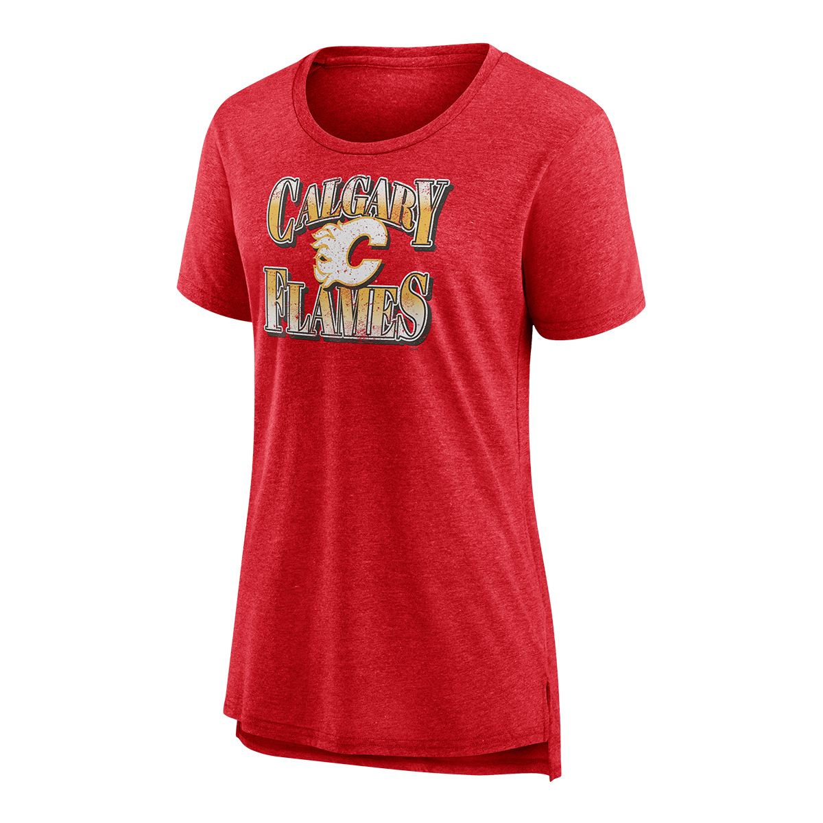 Fanatics Calgary Flames Women's Crash The Net Hockey T-Shirt