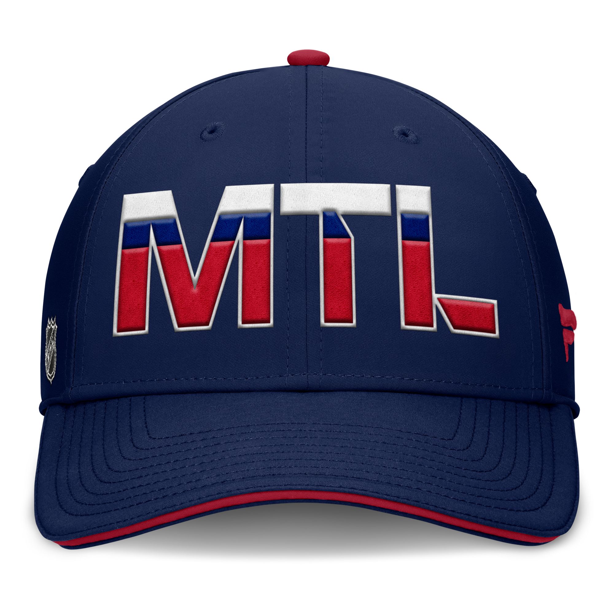 Montreal Canadiens Fanatics Rink 10 Structured Stretch Cap