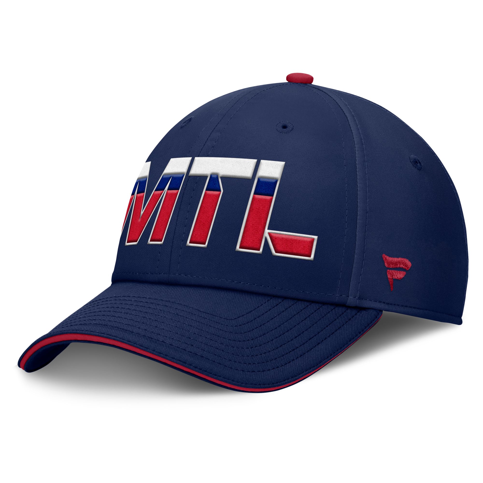 Montreal Canadiens Fanatics Rink 10 Structured Stretch Cap