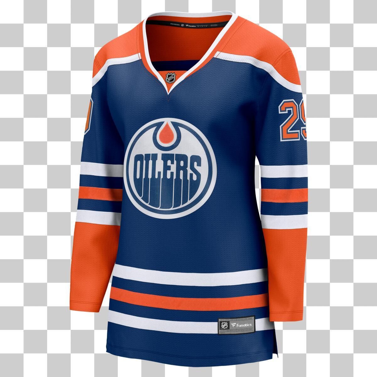 Edmonton Oilers Fanatics Women's Draisaitl Breakaway Home Jersey