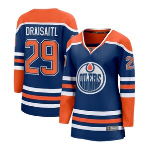 Edmonton Oilers Fanatics Women's Draisaitl Breakaway Home Jersey