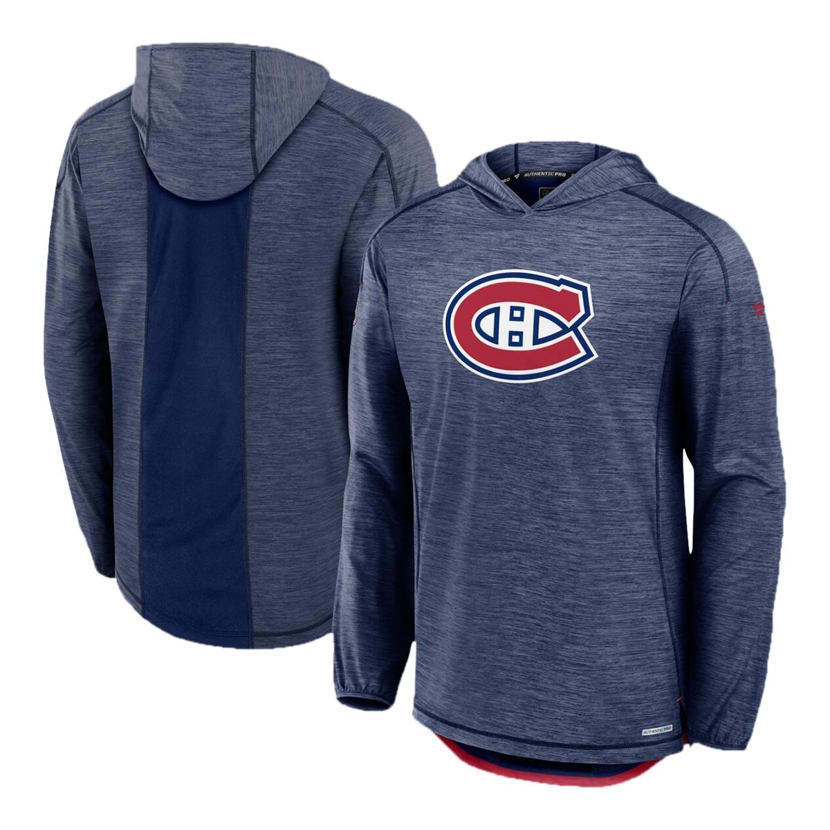 Fanatics Montreal Canadiens Authentic Pro Rink Low Hockey Hoodie
