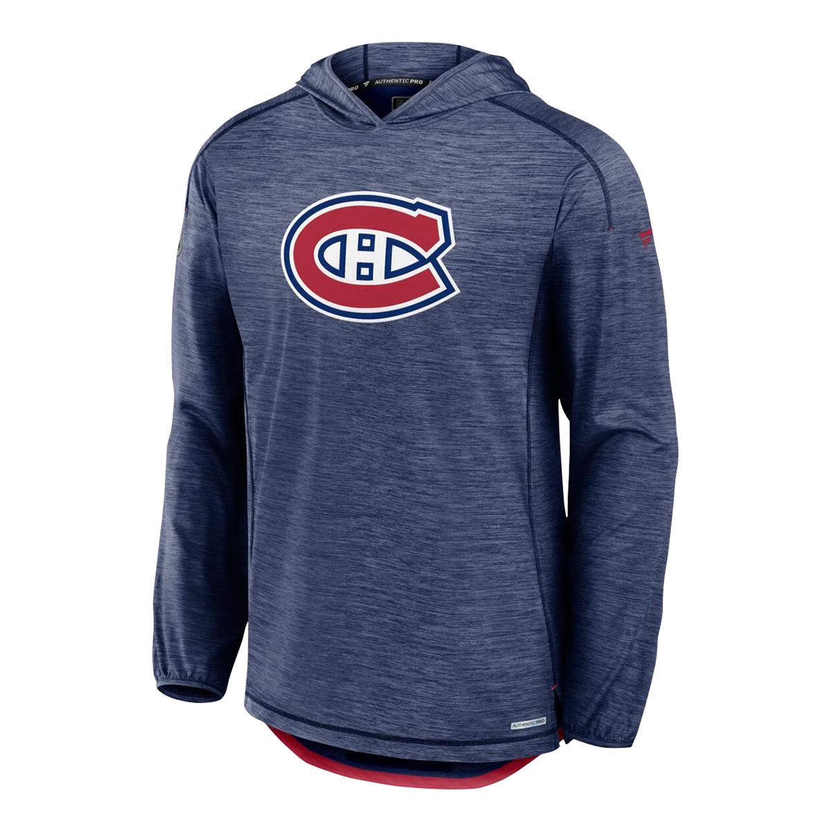 Fanatics Montreal Canadiens Authentic Pro Rink Low Hockey Hoodie