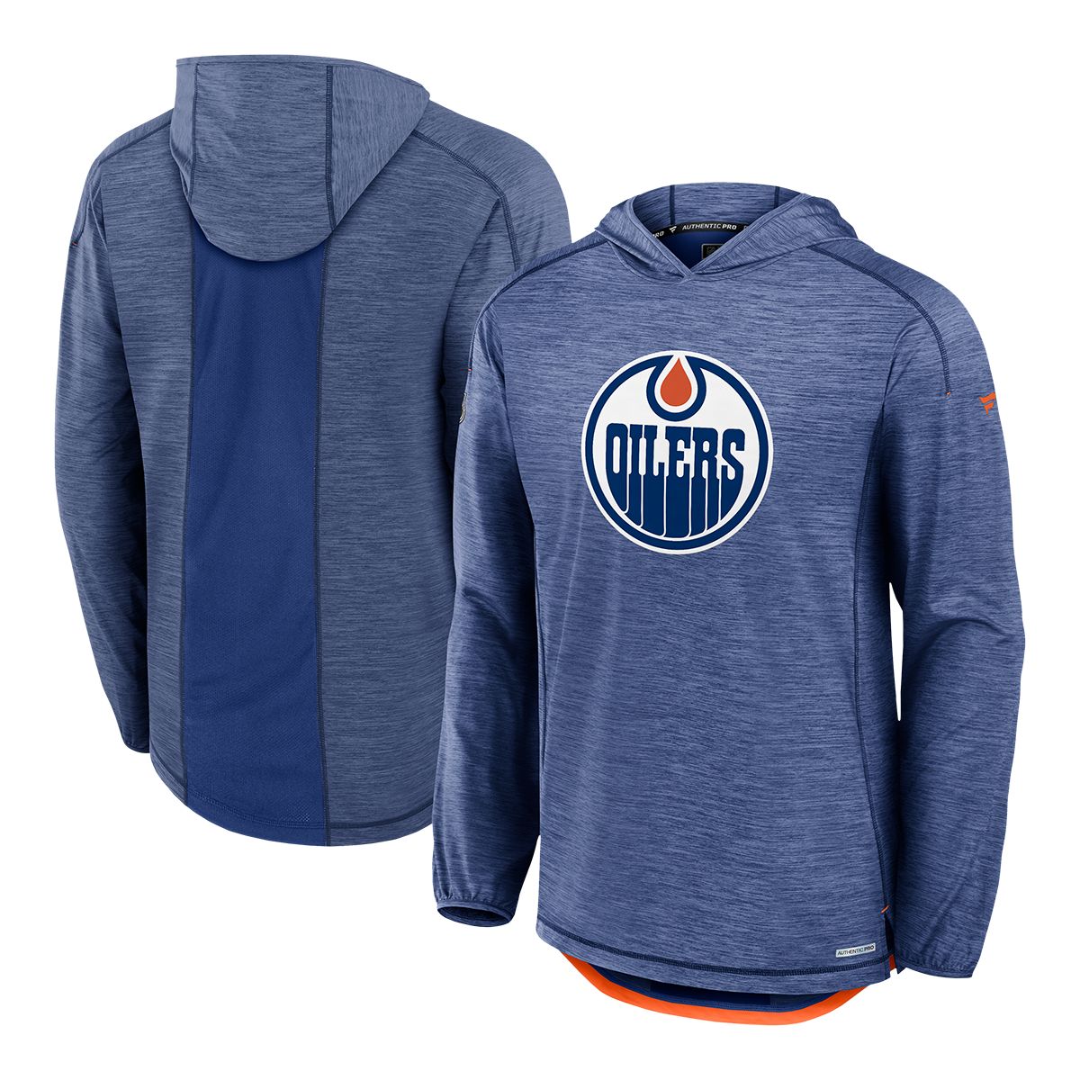 Edmonton Oilers Fanatics Authentic Pro Rink Low Hoodie