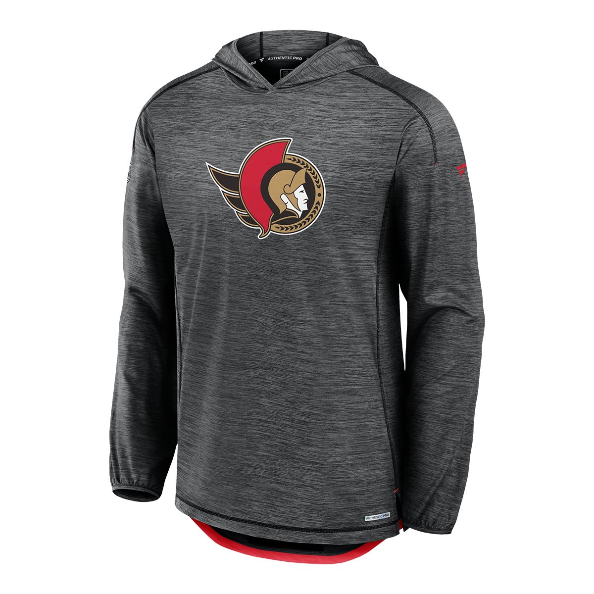Fanatics Ottawa Senators Authentic Pro Rink Low Hoodie