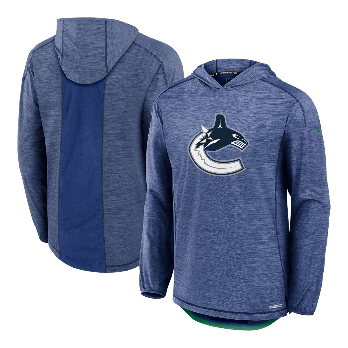 Fanatics Vancouver Canucks Authentic Pro Rink Low Hoodie
