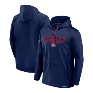 Fanatics Montreal Canadiens Senior Authentic Pro Rink Fleece Pullover Hoodie