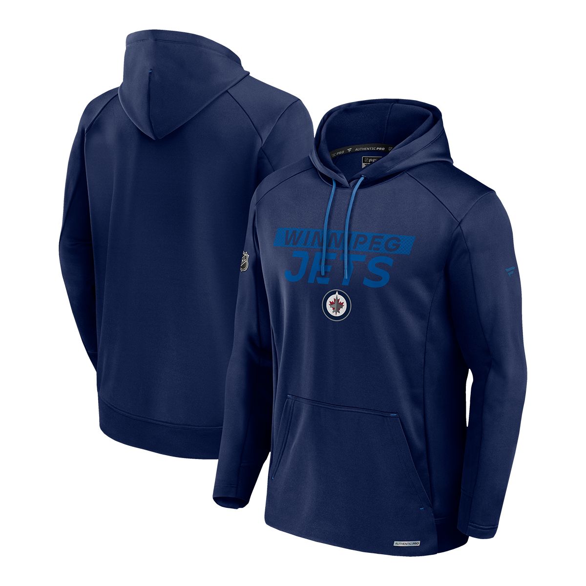 Fanatics Winnipeg Jets Authentic Pro Hockey Fleece Hoodie