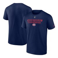 Montreal Canadiens Fanatics Authentic Pro Primary Cotton T Shirt Composite_or_Mixed
