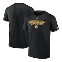 Pittsburgh Penguins Fanatics Authentic Pro Primary Cotton T Shirt Composite_or_Mixed