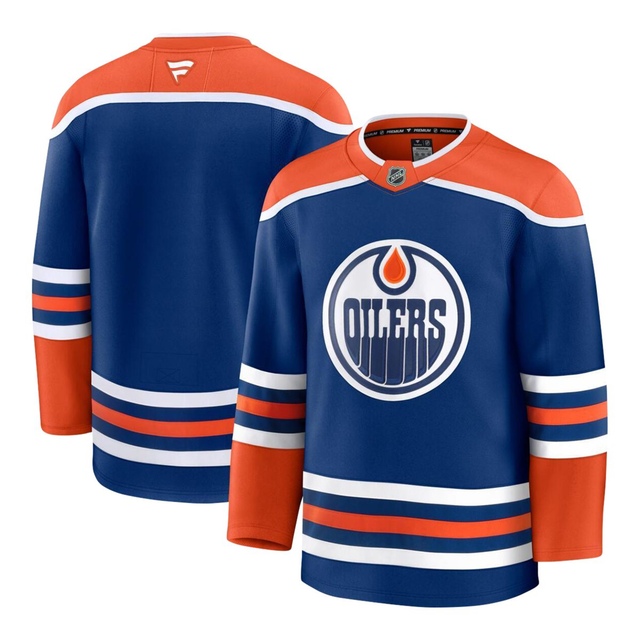 Edmonton Oilers Fanatics Premium Home Jersey