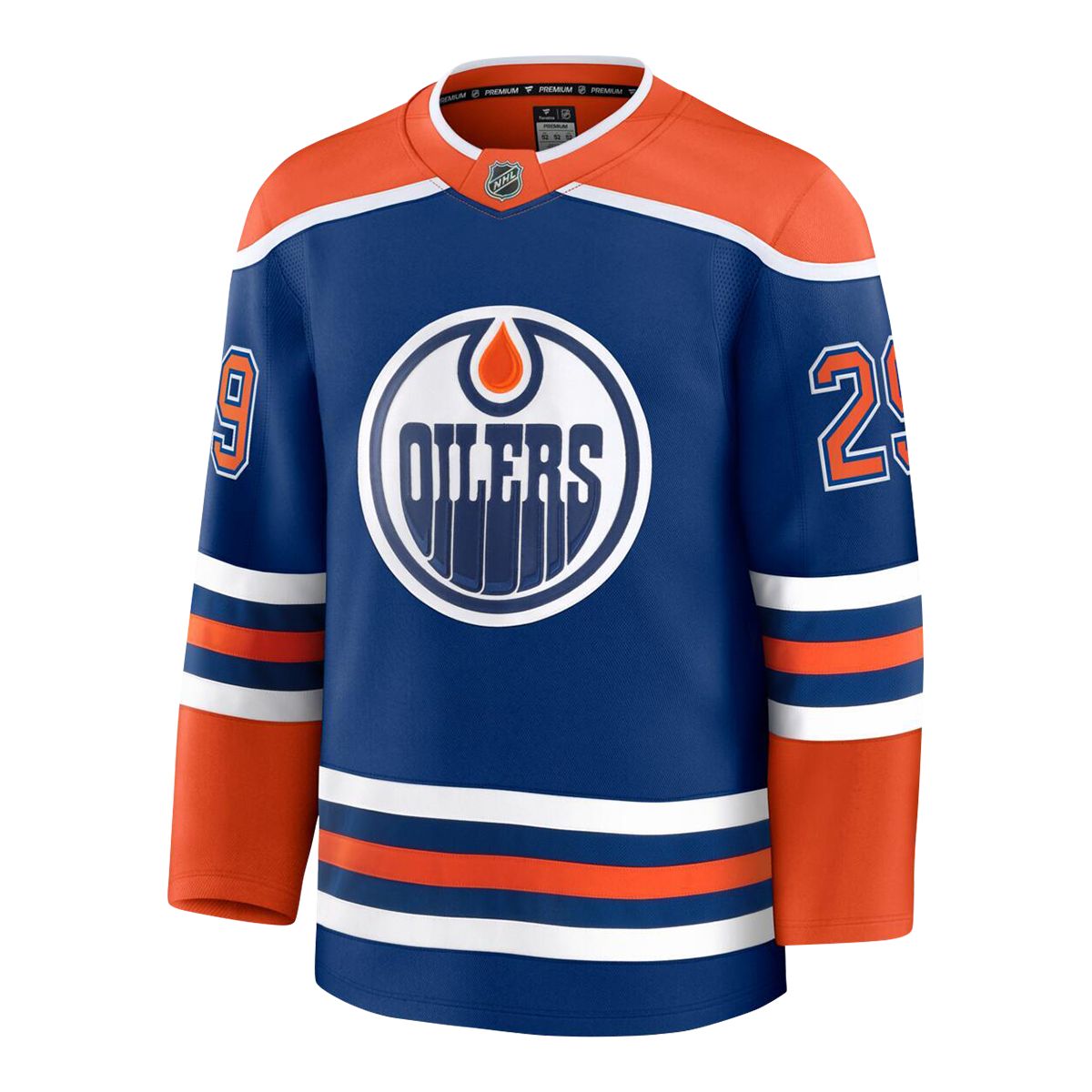 Edmonton Oilers Fanatics Leon Draisaitl Premium Home Jersey