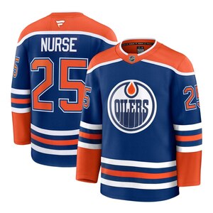 Edmonton Oilers Fanatics Nurse Premium Home Jersey