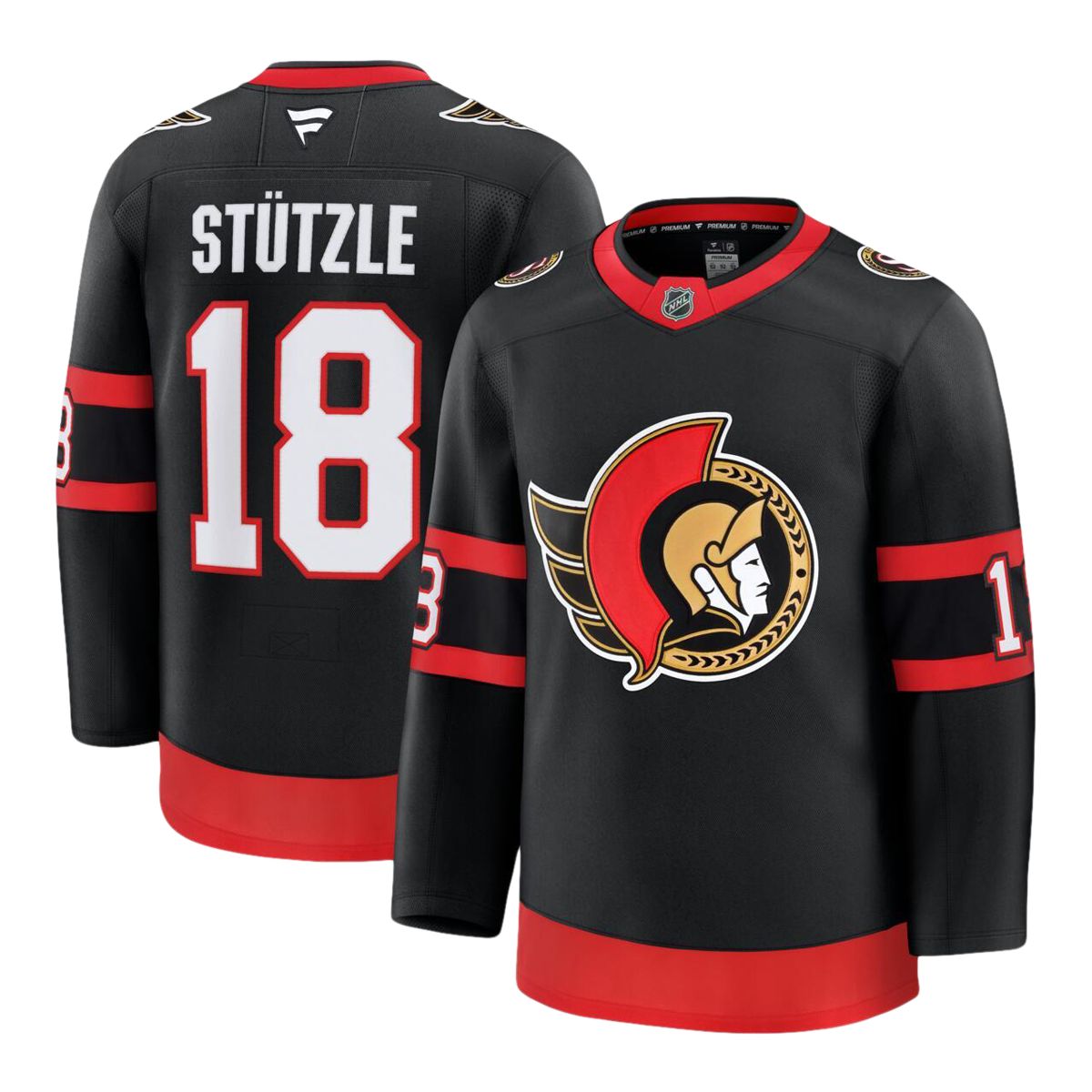Ottawa Senators Fanatics Stutzle Premium Home Jersey