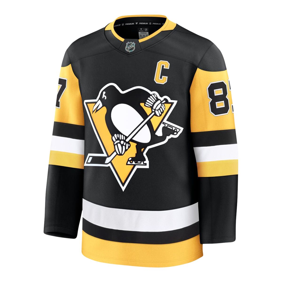 Pittsburgh Penguins Fanatics Sidney Crosby Premium Home Jersey