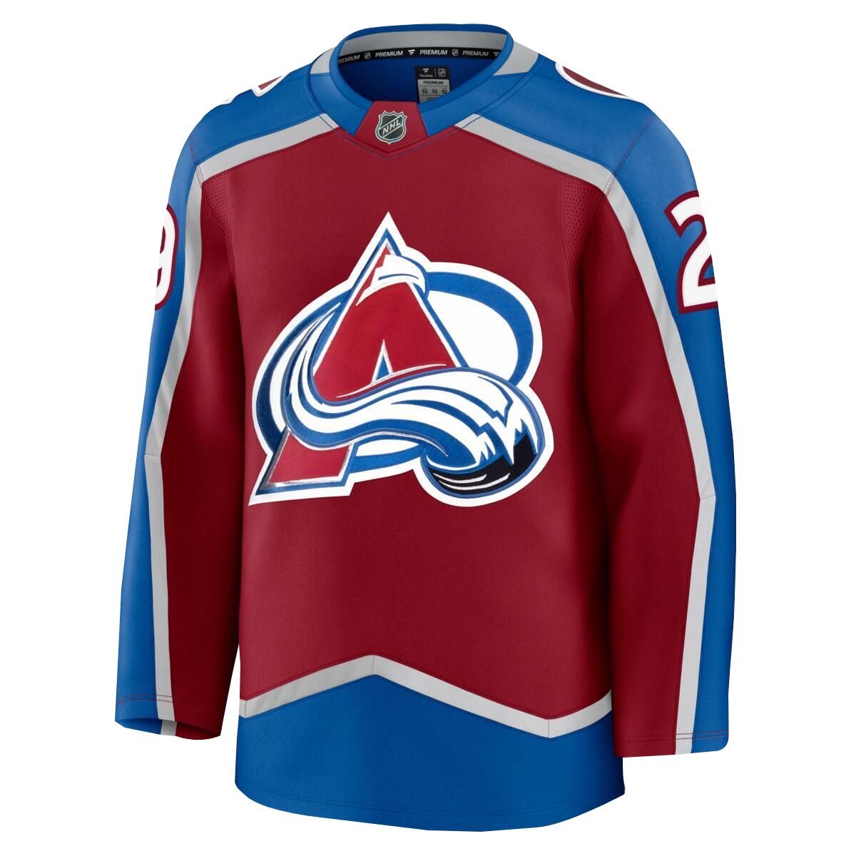 Colorado Avalanche Fanatics Nathan MacKinnon Premium Home Jersey